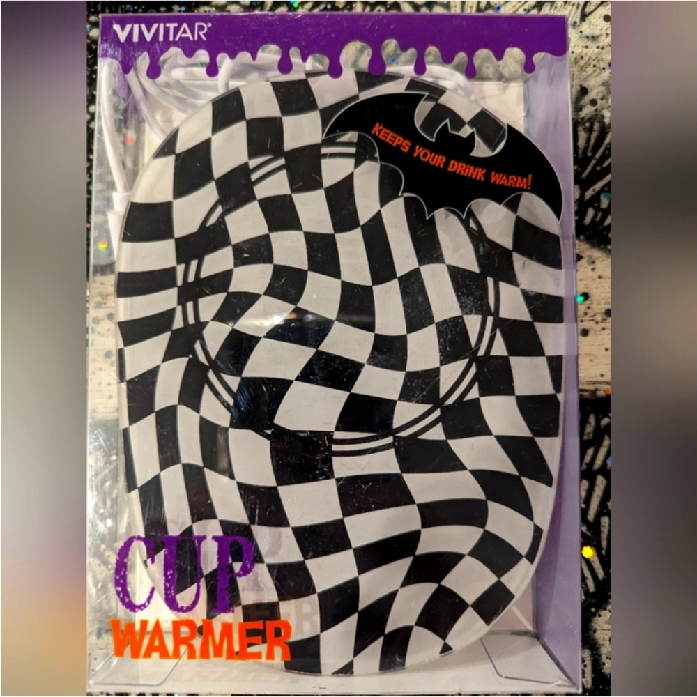 Vivitar spooky Halloween Beetlejuice electric USB cup warmer